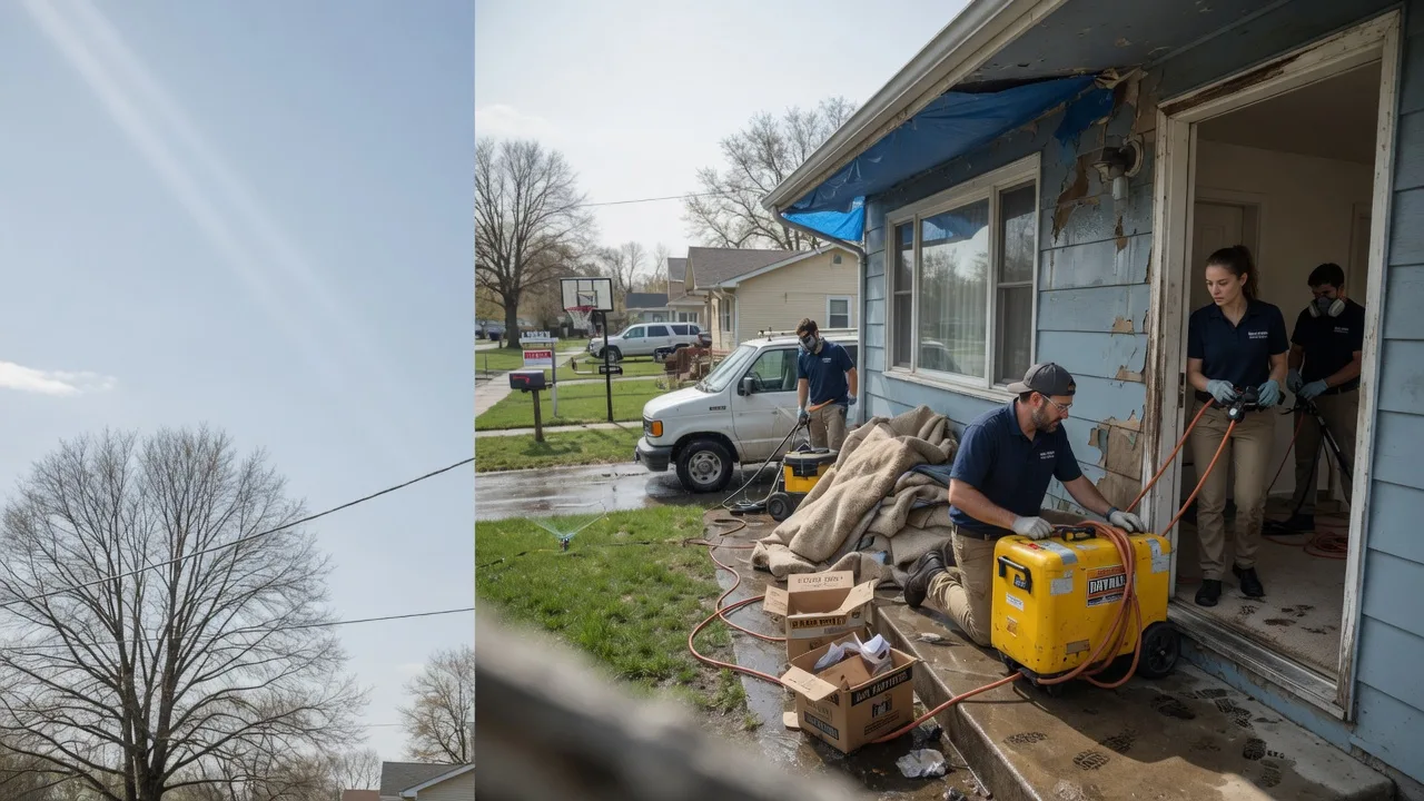 Basement Flood Cleanup in Pittsboro, IN near me